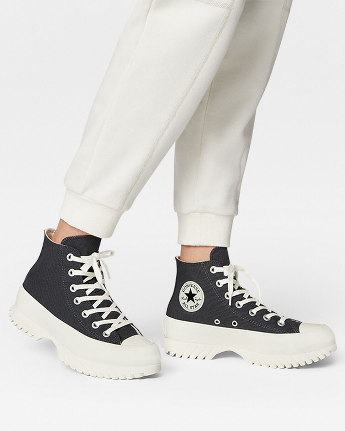 Converse Chuck Taylor All Star Lugged 2.0 Férfi Magasszárú Cipő Szürke/Fekete | HU43057