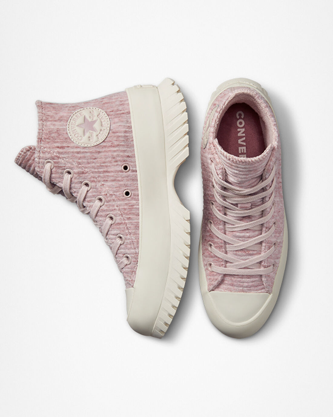 Converse Chuck Taylor All Star Lugged 2.0 Velour Női Magasszárú Cipő Szürke | HU51803