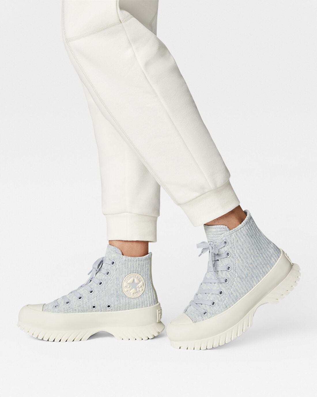 Converse Chuck Taylor All Star Lugged 2.0 Velour Férfi Magasszárú Cipő Kék | HU75319