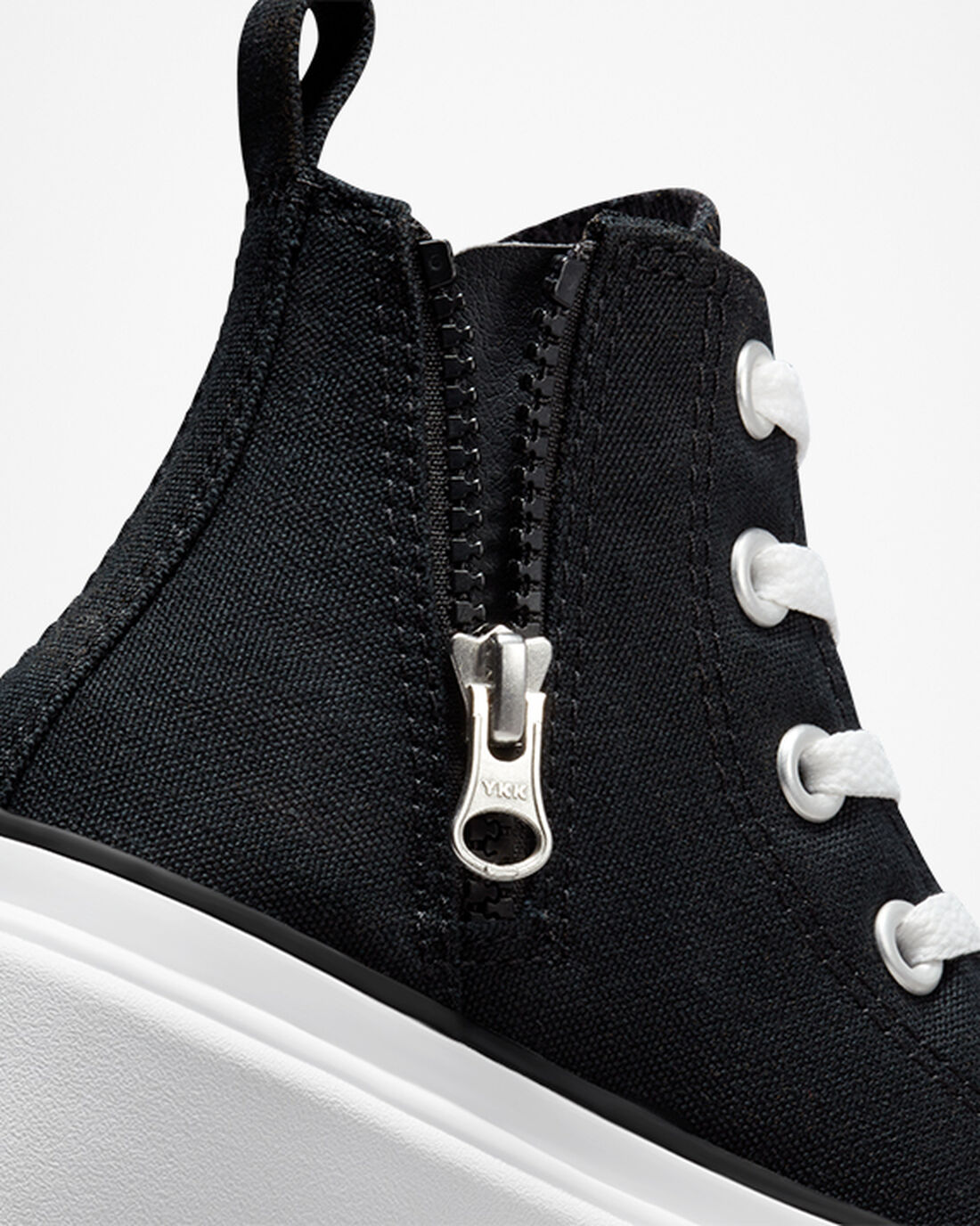 Converse Chuck Taylor All Star Lugged Lift Lány Magasszárú Cipő Fekete/Fehér | HU21675