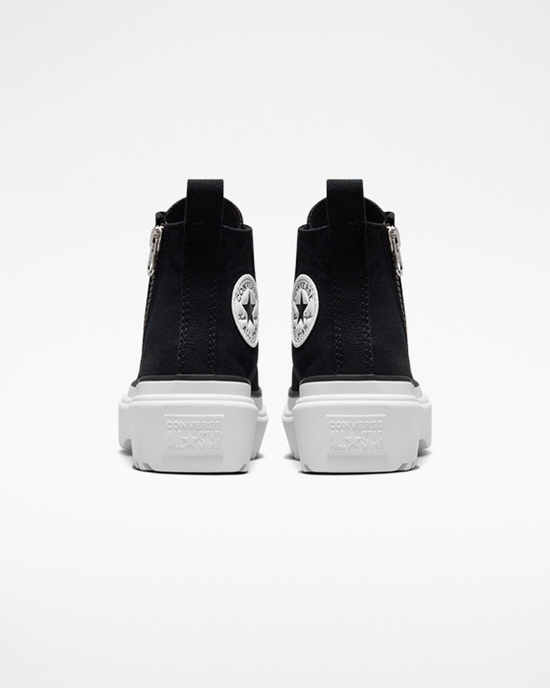 Converse Chuck Taylor All Star Lugged Lift Lány Magasszárú Cipő Fekete/Fehér | HU21675