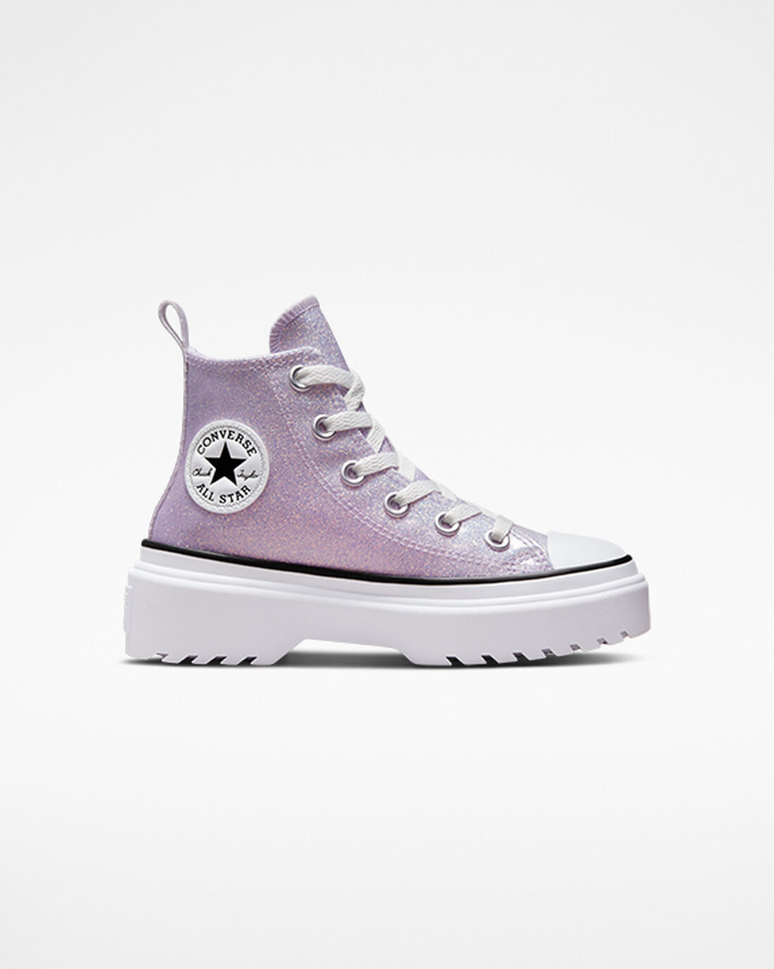 Converse Chuck Taylor All Star Lugged Lift Lány Magasszárú Cipő Lila/Fehér/Fekete | HU31976