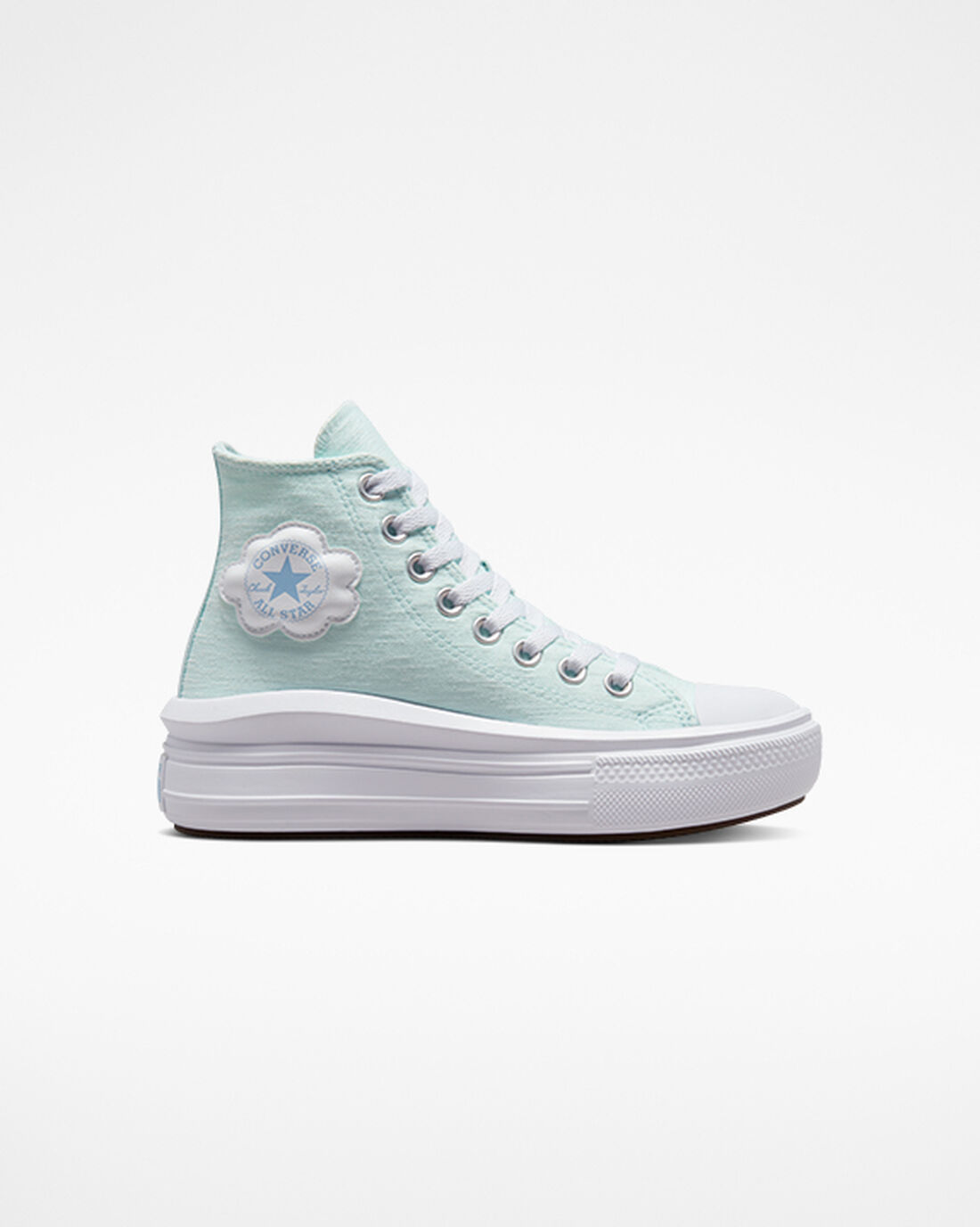 Converse Chuck Taylor All Star Move Lány Magasszárú Cipő Kék | HU28036