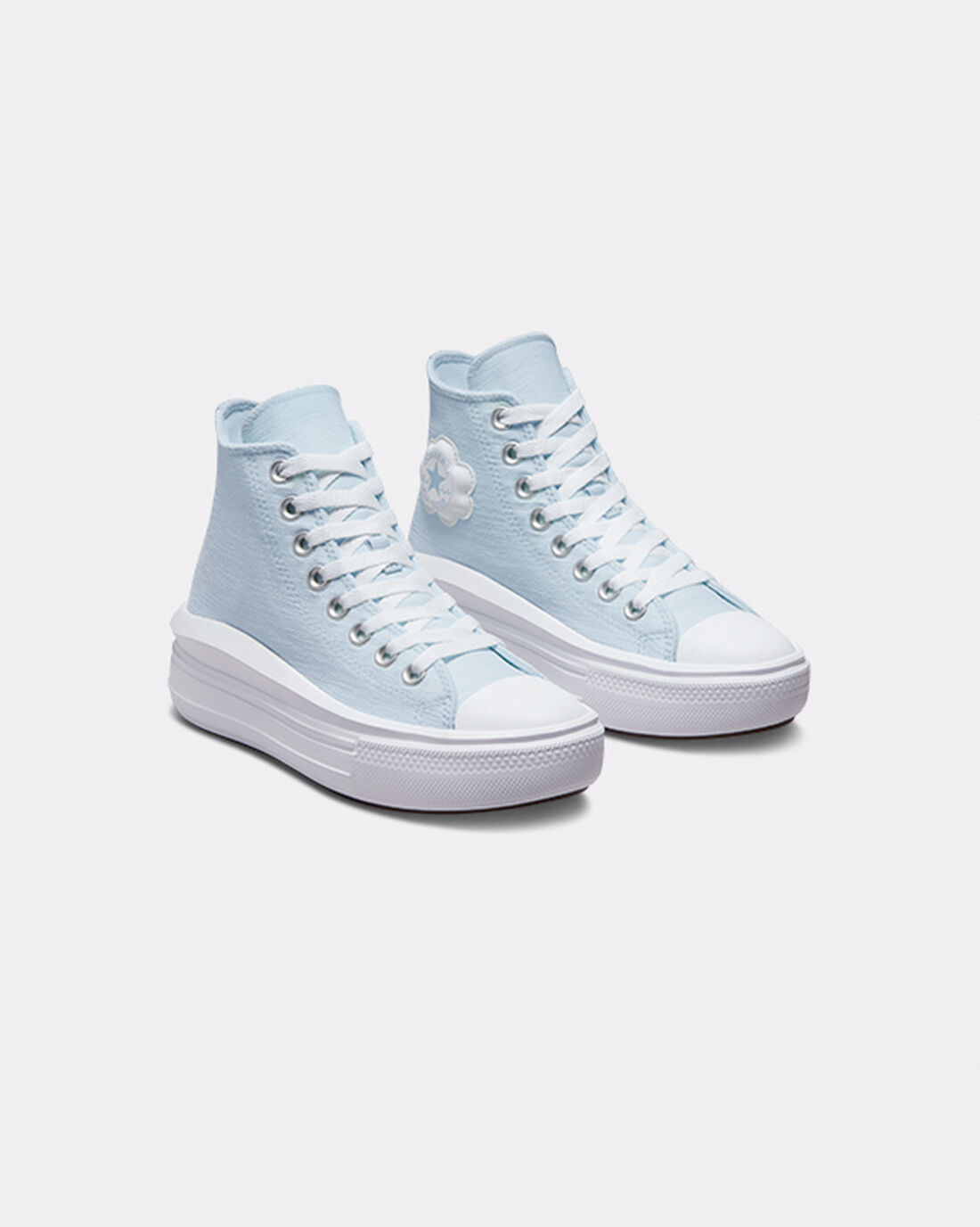 Converse Chuck Taylor All Star Move Lány Magasszárú Cipő Kék | HU54987