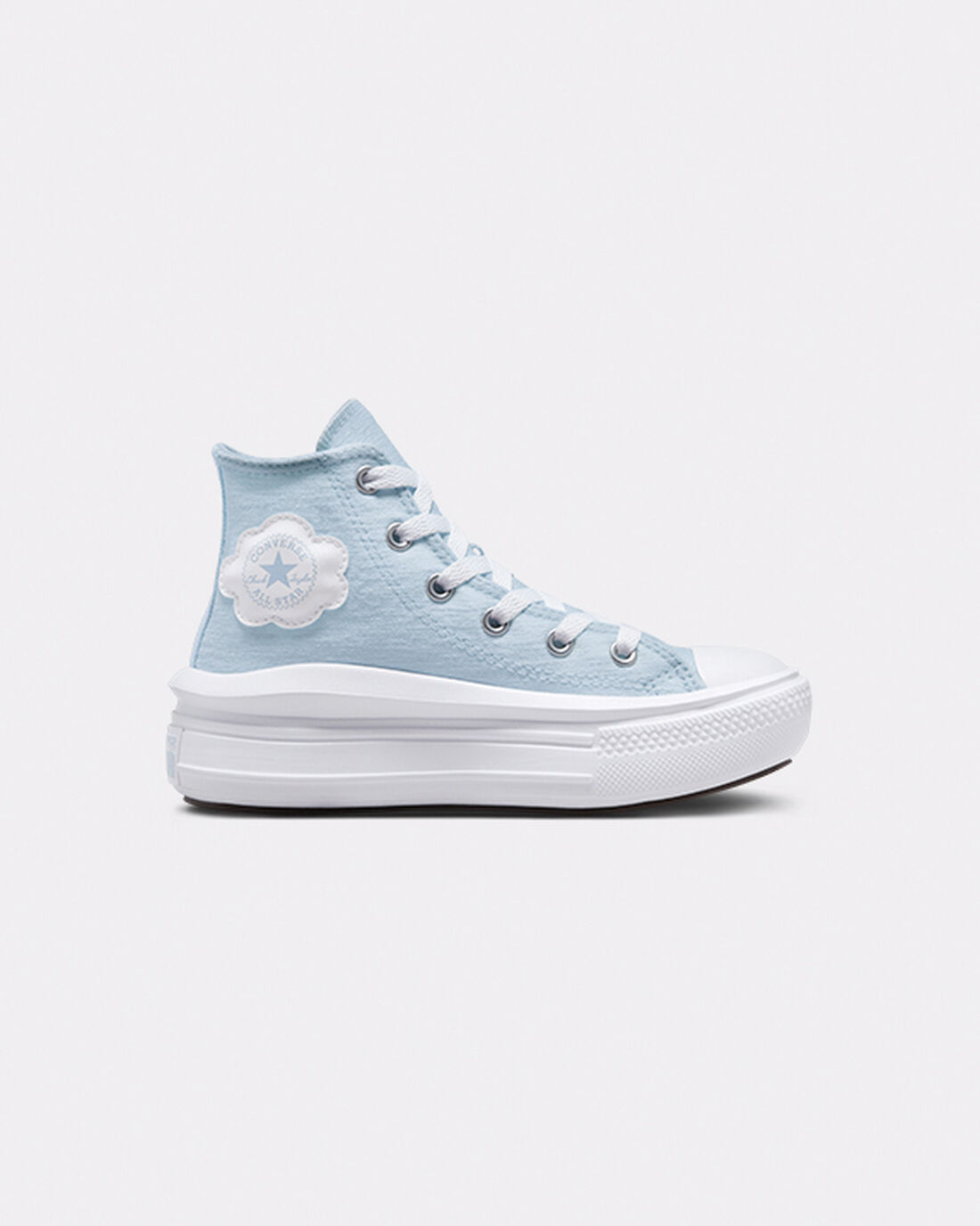 Converse Chuck Taylor All Star Move Lány Magasszárú Cipő Kék | HU85021