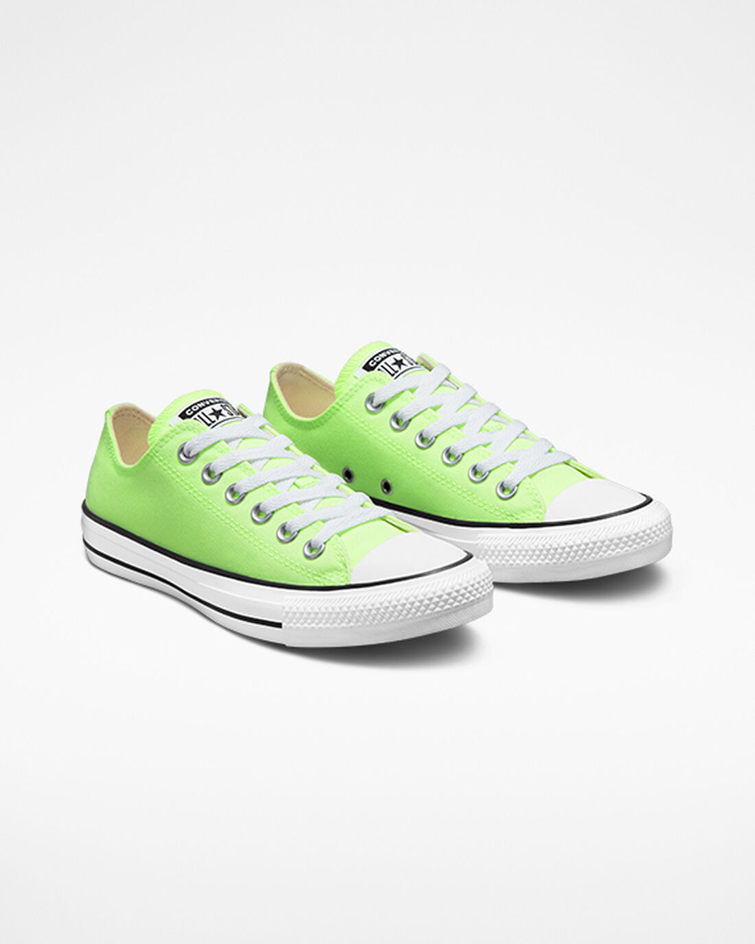 Converse Chuck Taylor All Star Neon Férfi Tornacipő Zöld/Fehér/Fekete | HU25901