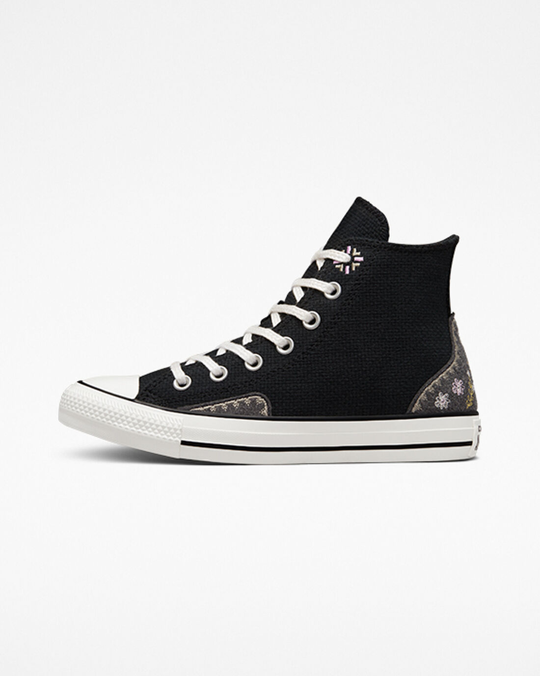 Converse Chuck Taylor All Star Női Magasszárú Cipő Fekete/Rózsaszín | HU25149