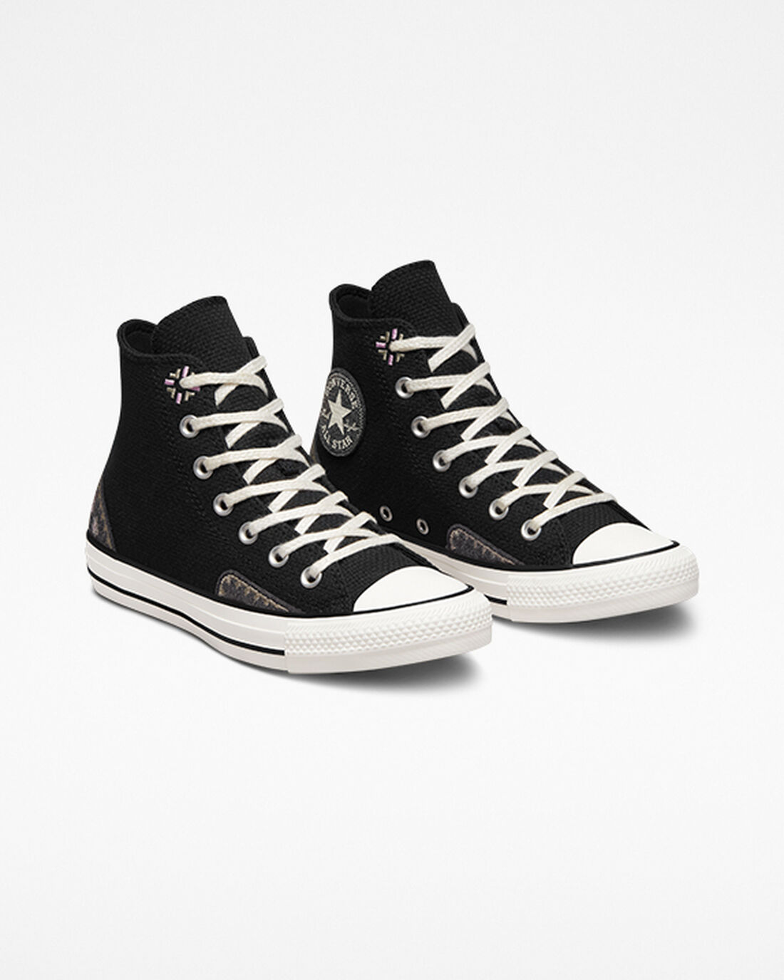 Converse Chuck Taylor All Star Női Magasszárú Cipő Fekete/Rózsaszín | HU25149