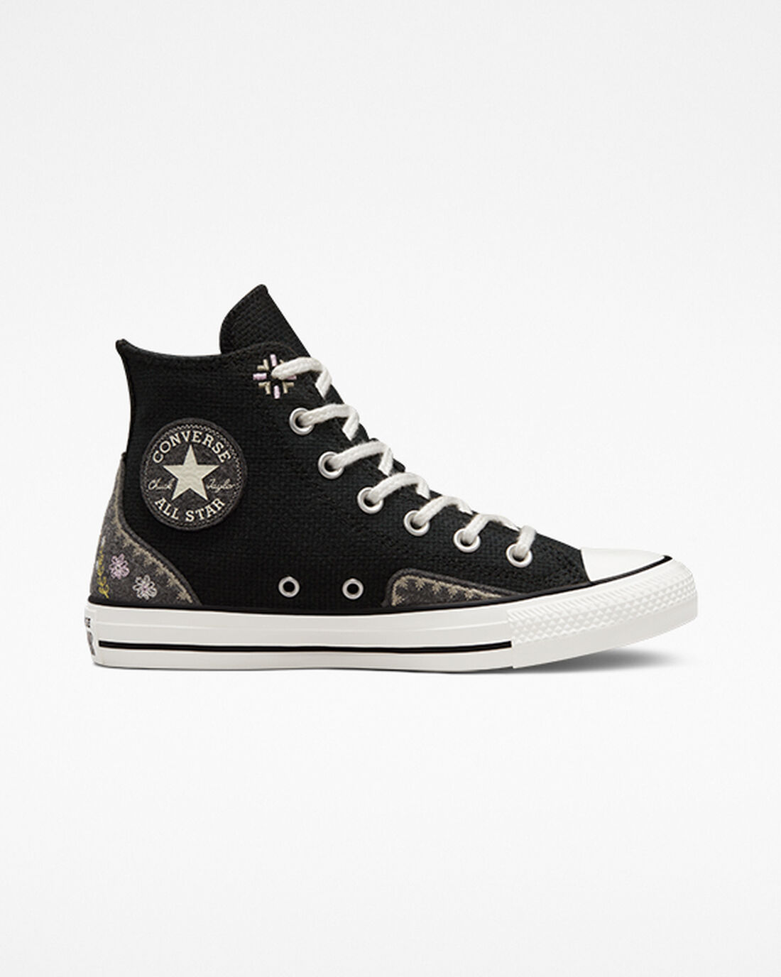 Converse Chuck Taylor All Star Női Magasszárú Cipő Fekete/Rózsaszín | HU25149