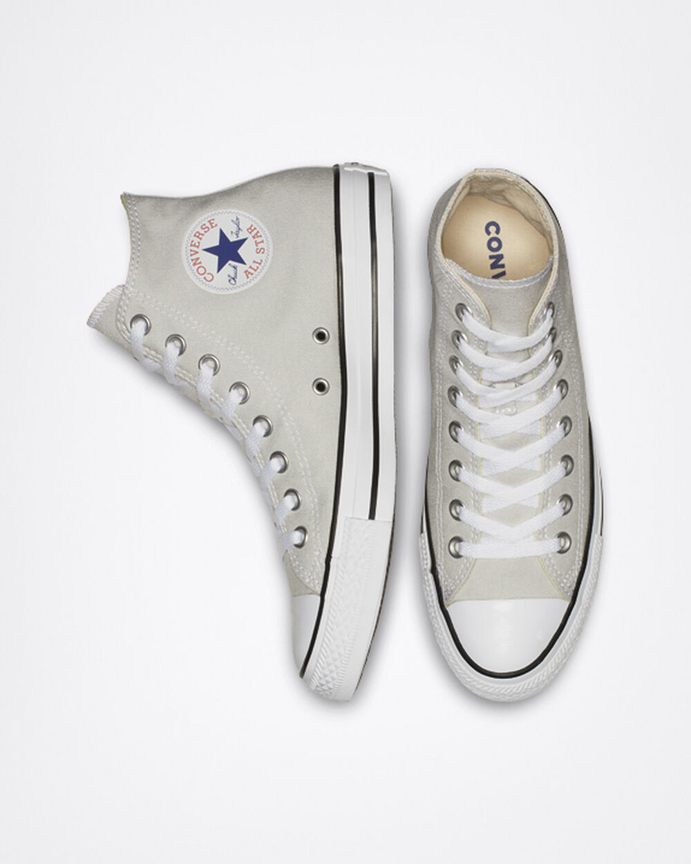 Converse Chuck Taylor All Star Női Magasszárú Cipő Világos Szürke | HU71230