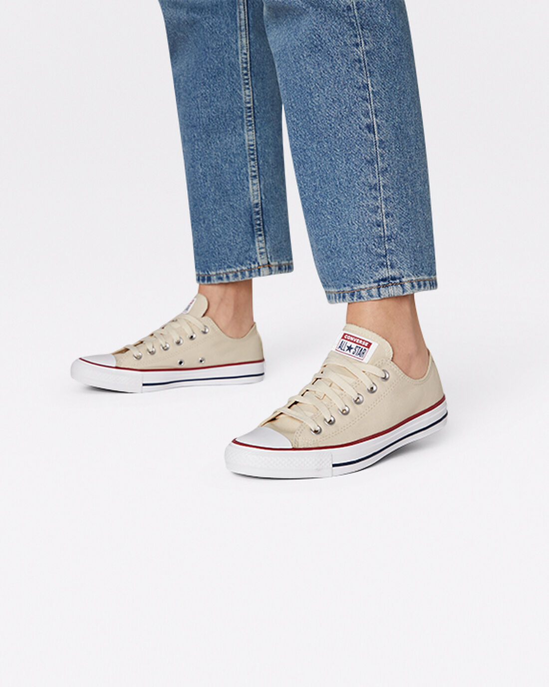 Converse Chuck Taylor All Star Női Tornacipő Bézs Fehér | HU25463