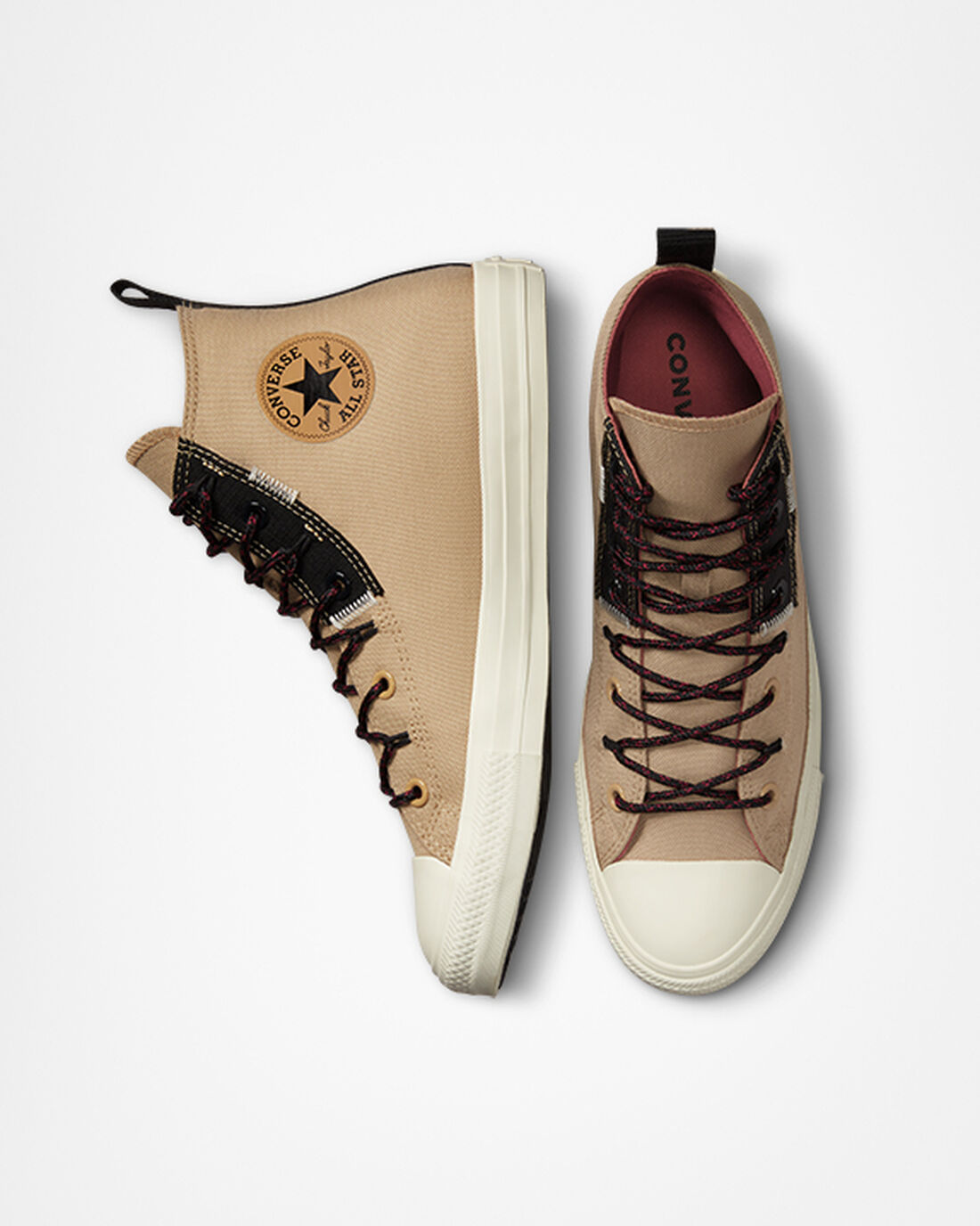 Converse Chuck Taylor All Star Rugged Basics Női Magasszárú Cipő Khaki/Narancssárga | HU41589