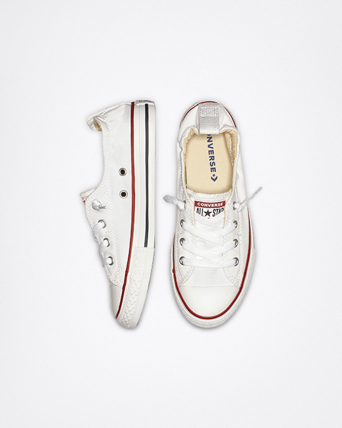 Converse Chuck Taylor All Star Shoreline Lány Slip On Cipő Fehér | HU16398