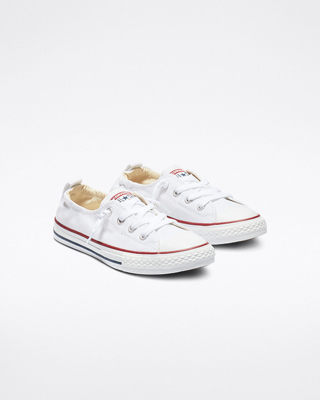 Converse Chuck Taylor All Star Shoreline Lány Slip On Cipő Fehér | HU16398