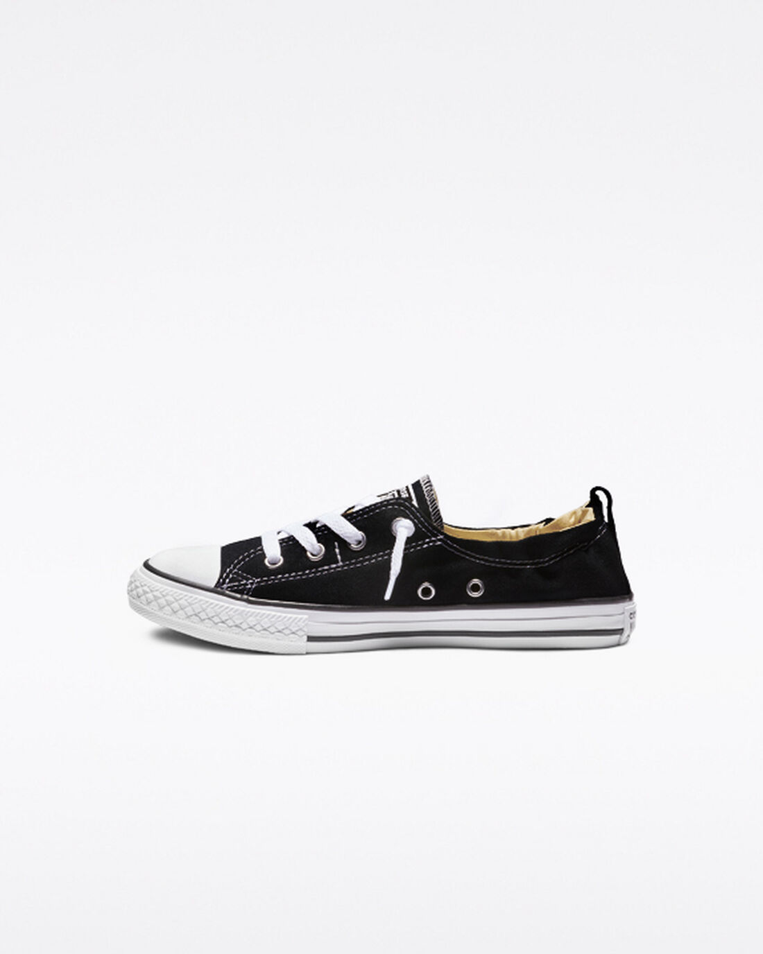 Converse Chuck Taylor All Star Shoreline Lány Slip On Cipő Fekete | HU47513