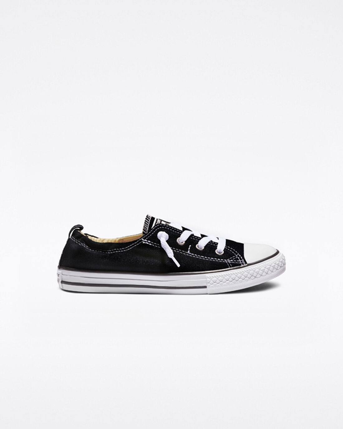 Converse Chuck Taylor All Star Shoreline Lány Slip On Cipő Fekete | HU47513