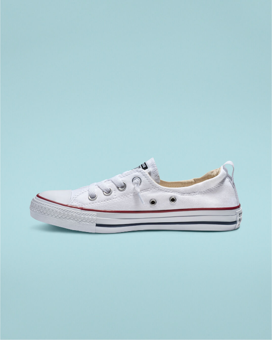 Converse Chuck Taylor All Star Shoreline Női Slip On Cipő Fehér | HU64953