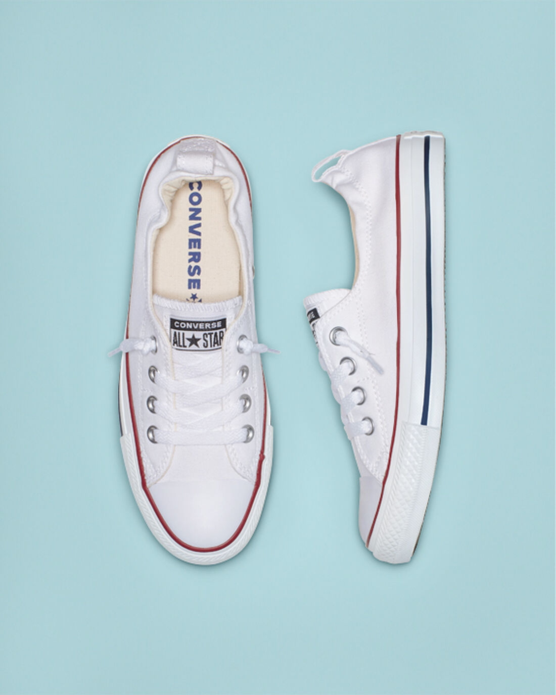 Converse Chuck Taylor All Star Shoreline Női Slip On Cipő Fehér | HU64953