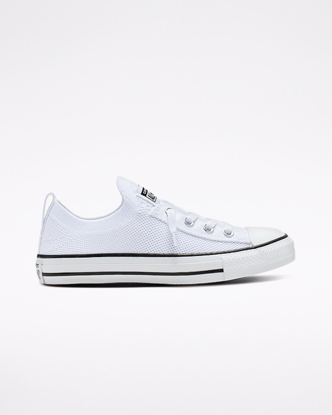 Converse Chuck Taylor All Star Shoreline Knit Női Tornacipő Fehér/Fekete/Fehér | HU87652