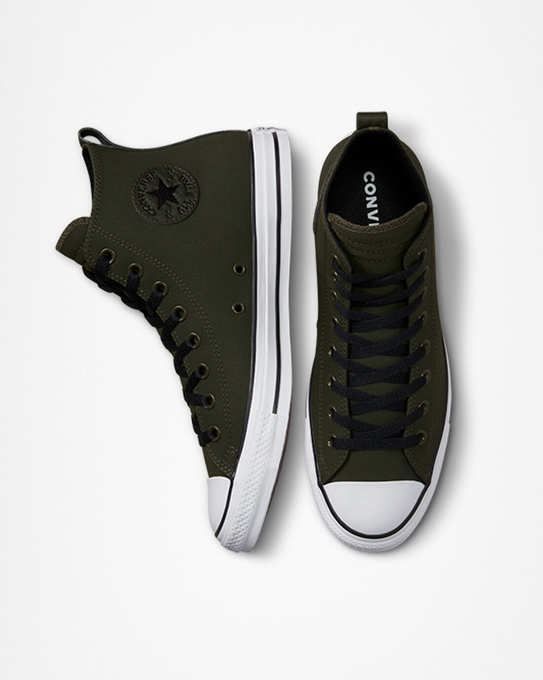 Converse Chuck Taylor All Star TecTuff Férfi Magasszárú Cipő Olivazöld/Zöld/Fehér/Fekete | HU16853