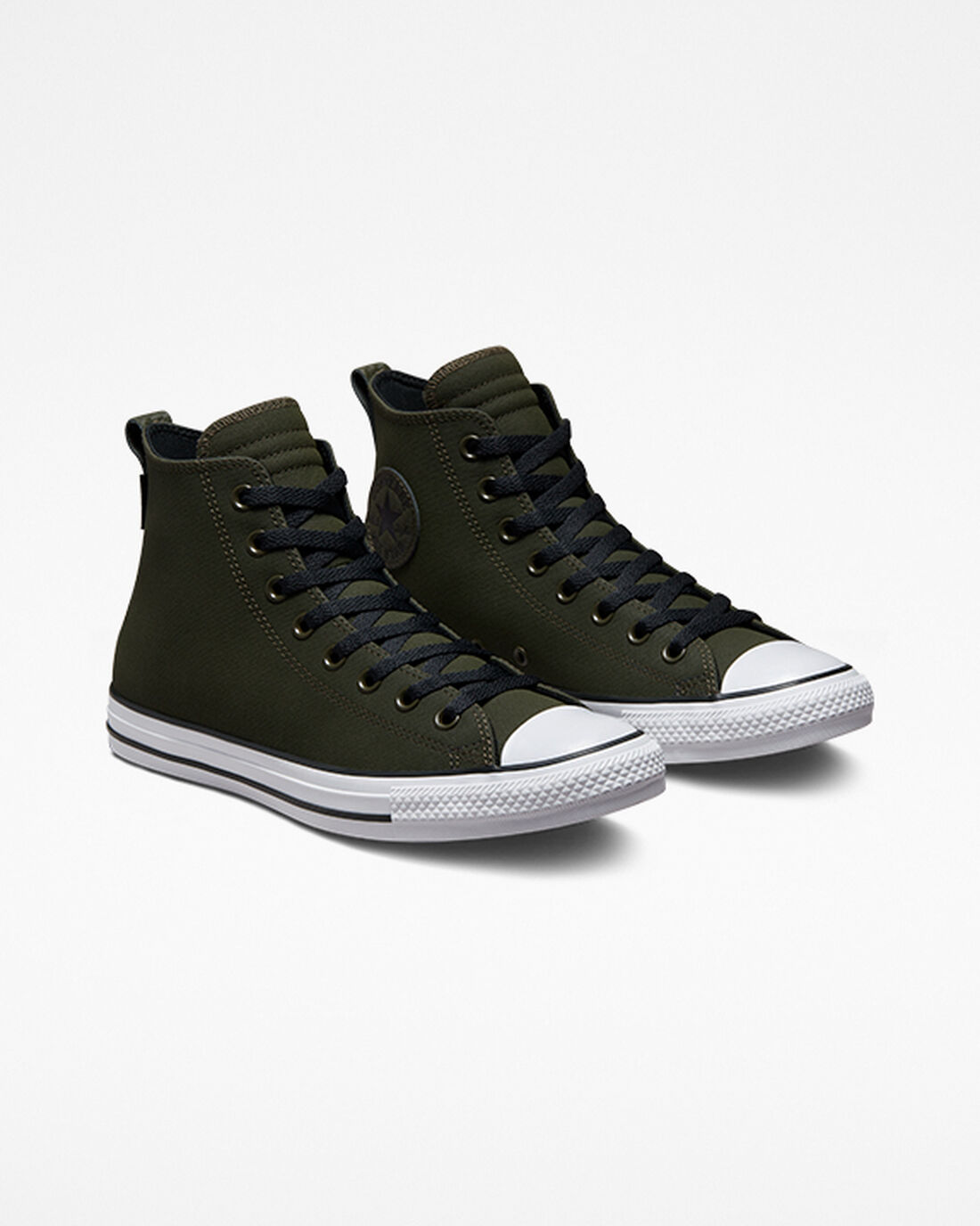 Converse Chuck Taylor All Star TecTuff Férfi Magasszárú Cipő Olivazöld/Zöld/Fehér/Fekete | HU16853