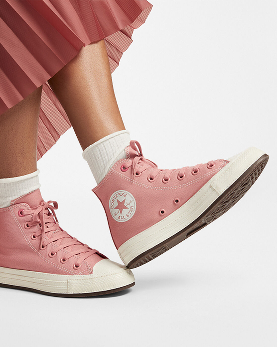 Converse Chuck Taylor All Star Tonal Vászon Női Magasszárú Cipő Rózsaszín | HU94280