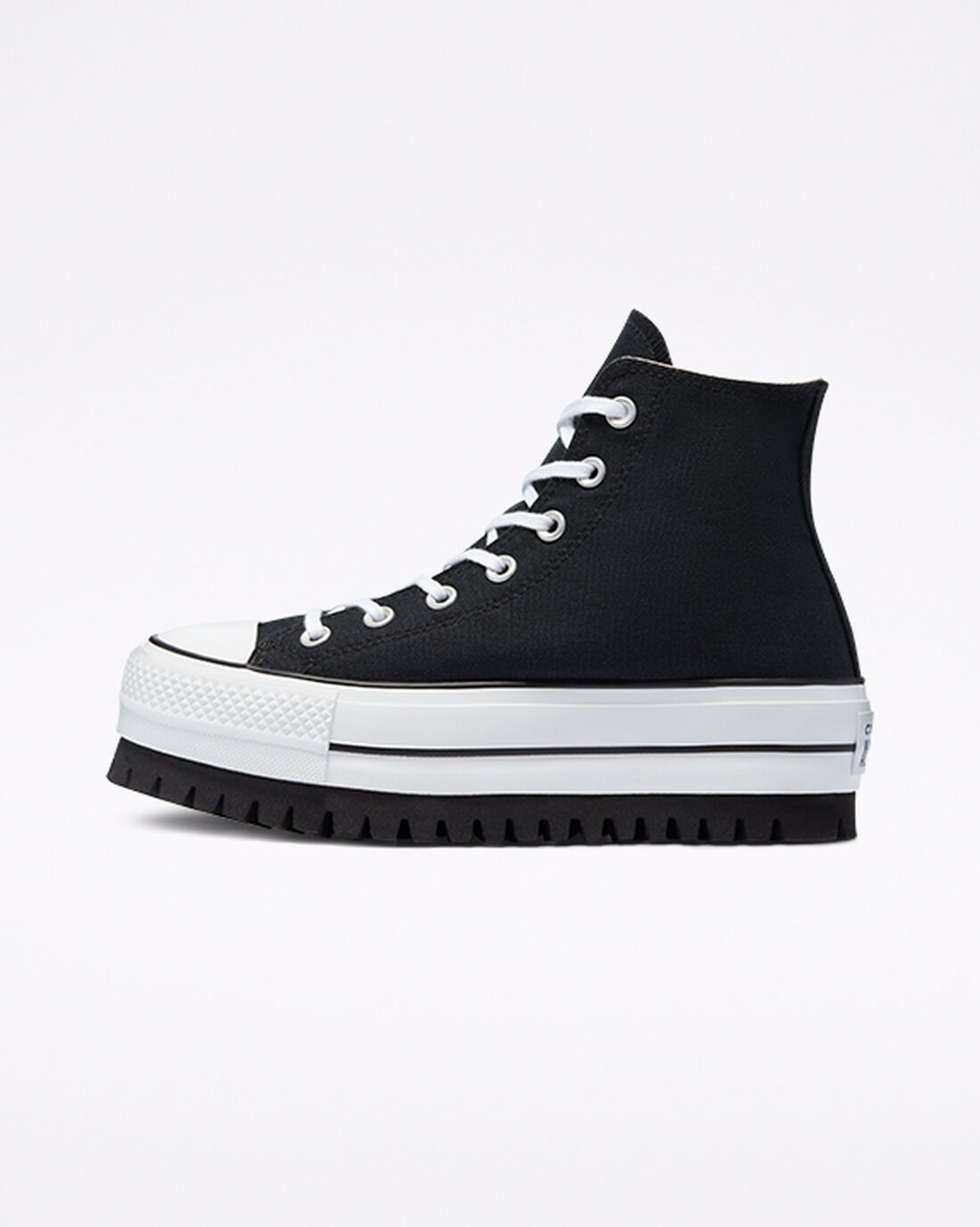 Converse Chuck Taylor All Star Trek Női Platform Cipő Fekete | HU08961