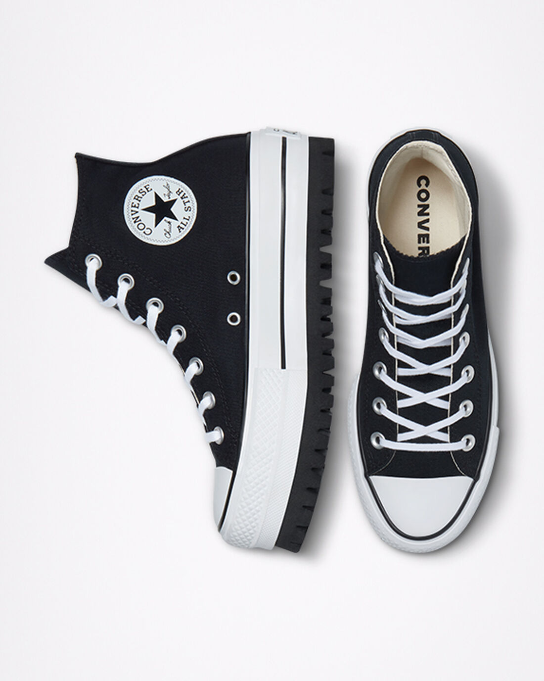 Converse Chuck Taylor All Star Trek Női Platform Cipő Fekete | HU08961