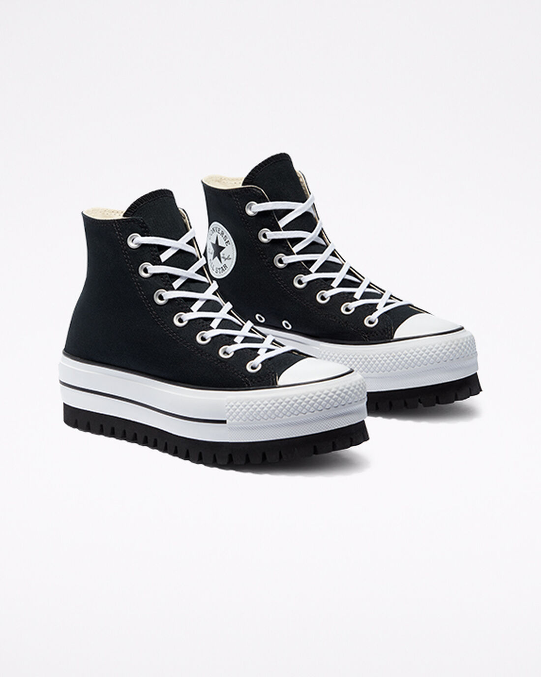 Converse Chuck Taylor All Star Trek Női Platform Cipő Fekete | HU08961