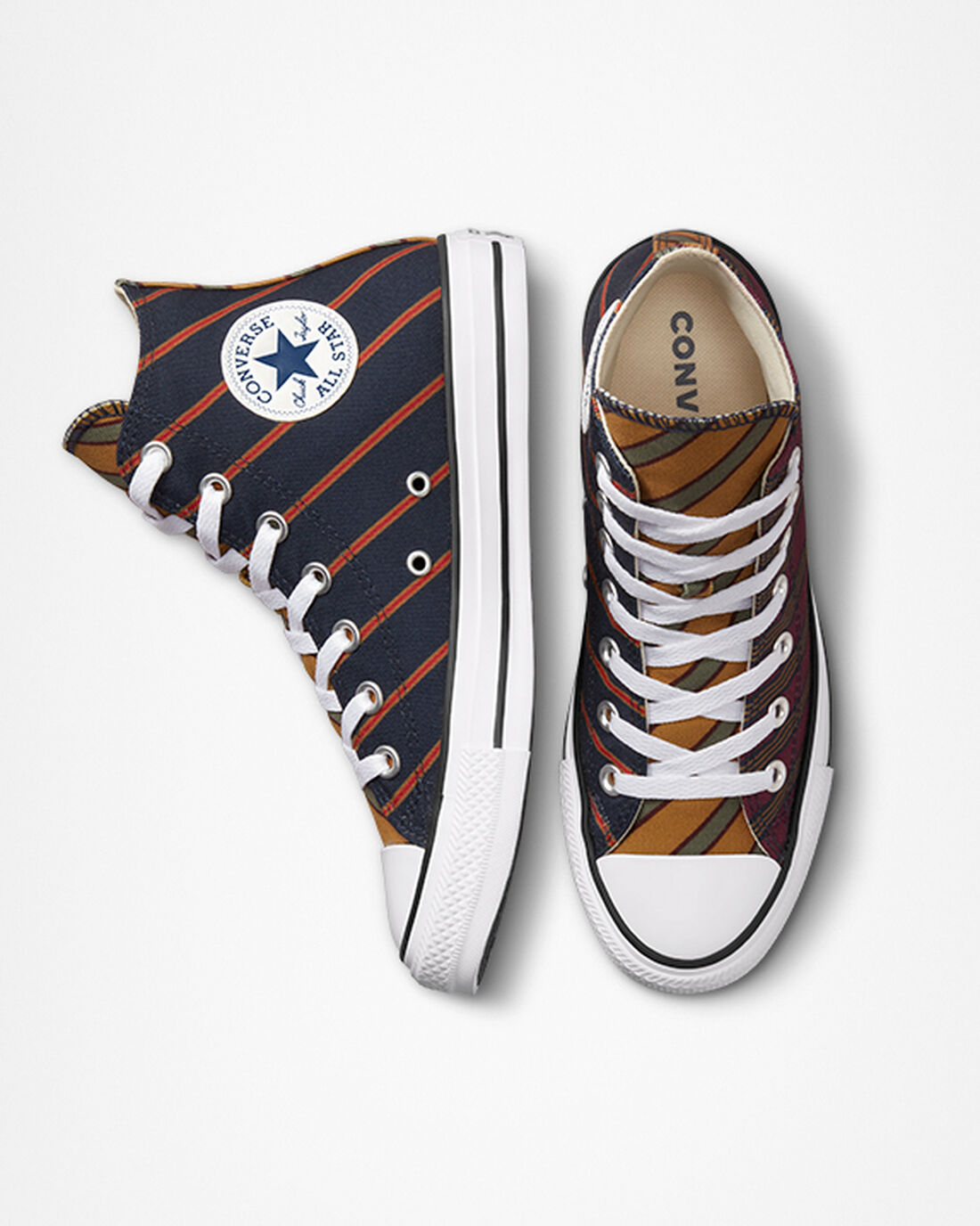 Converse Chuck Taylor All Star Twisted Classics Férfi Magasszárú Cipő Obszidián/MélyBordó | HU46107