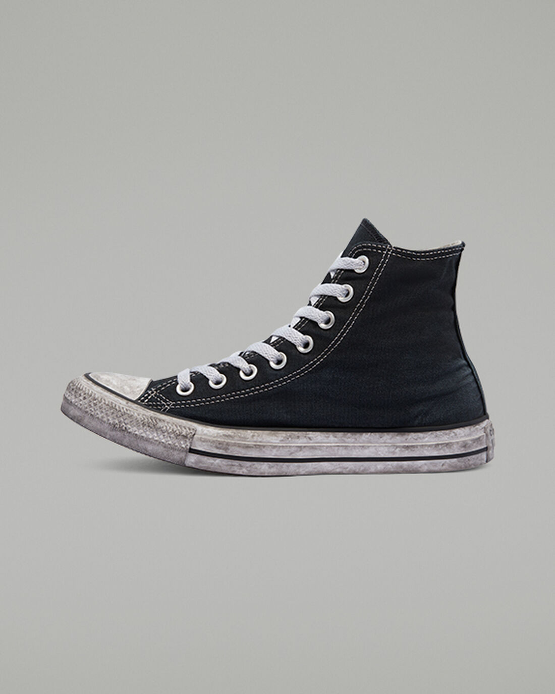 Converse Chuck Taylor All Star Vászon Smoke Férfi Magasszárú Cipő Fekete/Fehér | HU05867