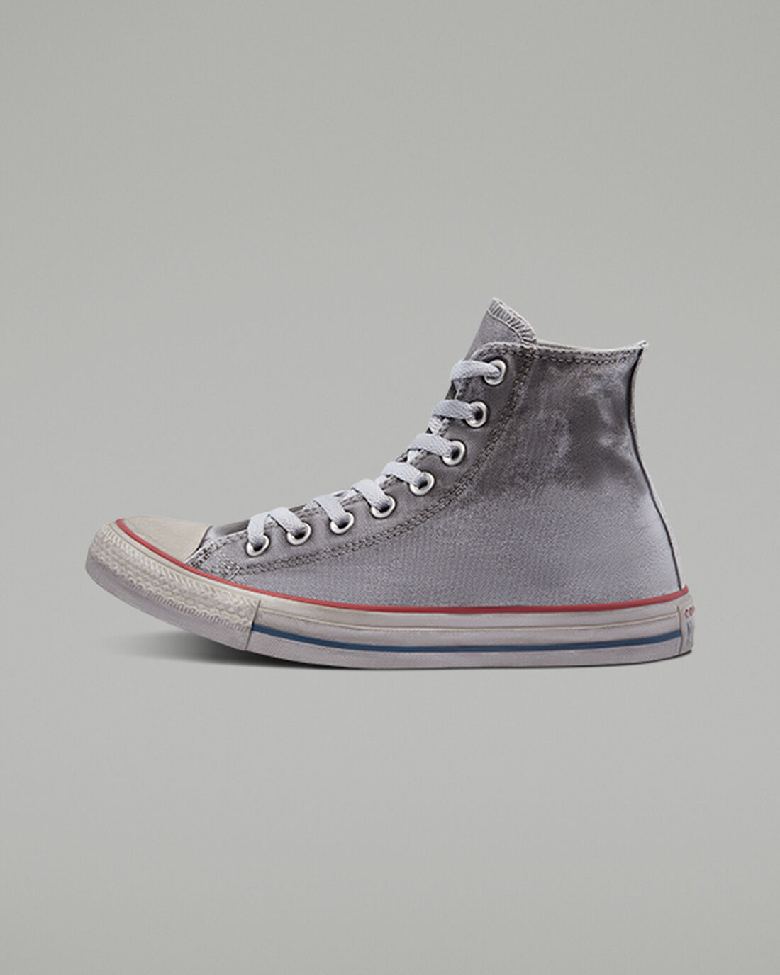 Converse Chuck Taylor All Star Vászon Smoke Férfi Magasszárú Cipő Szürke/Fehér | HU54206