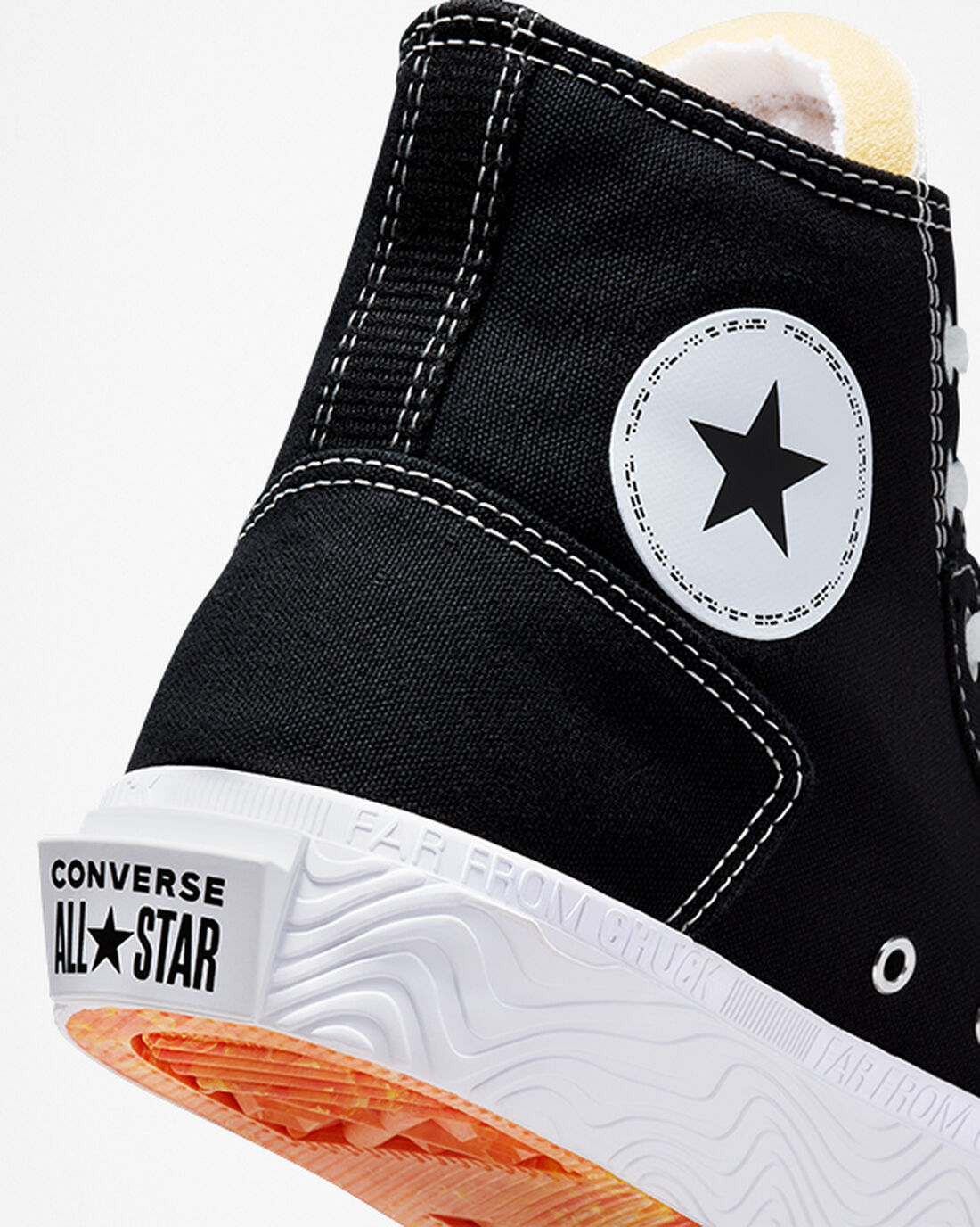 Converse Chuck Taylor Alt Star Vászon Férfi Magasszárú Cipő Fekete/Fehér | HU39057