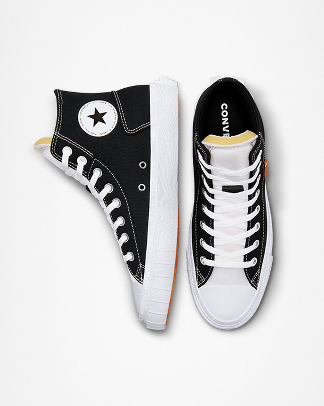 Converse Chuck Taylor Alt Star Vászon Férfi Magasszárú Cipő Fekete/Fehér | HU39057