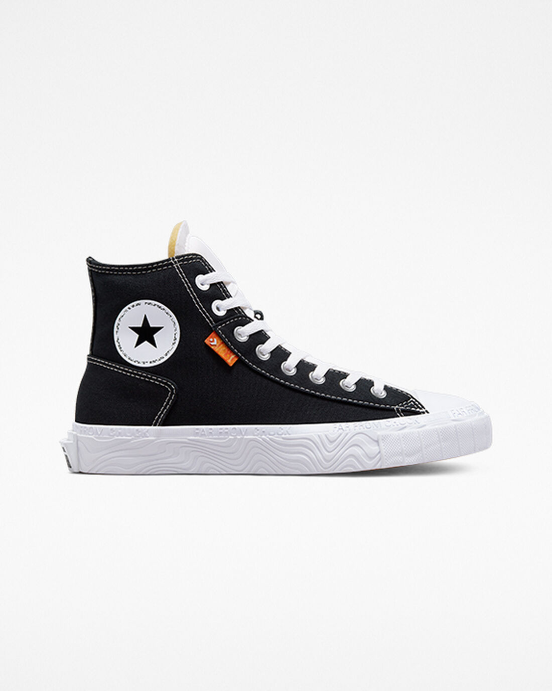 Converse Chuck Taylor Alt Star Vászon Férfi Magasszárú Cipő Fekete/Fehér | HU39057