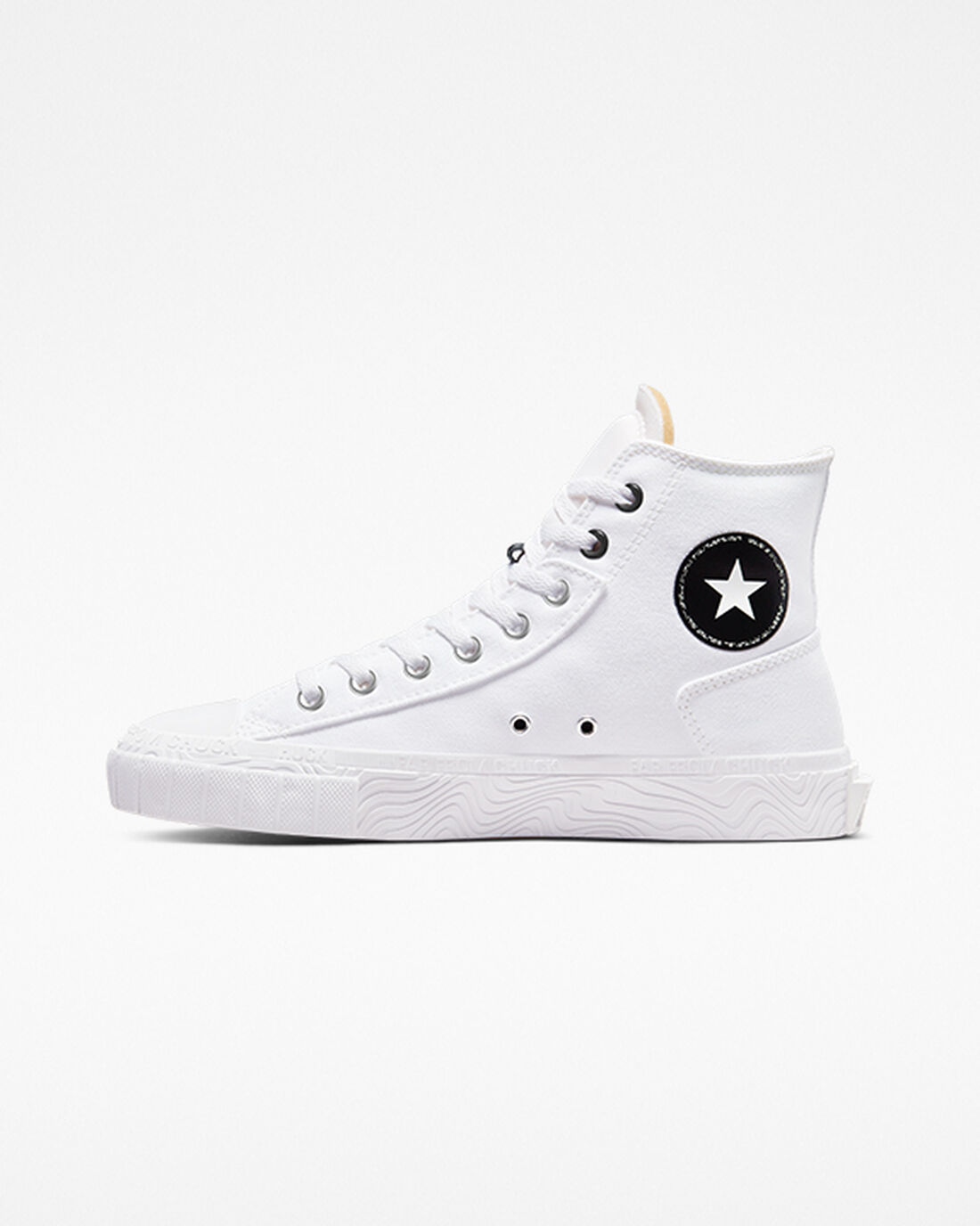 Converse Chuck Taylor Alt Star Vászon Férfi Magasszárú Cipő Fehér/Fekete/Fehér | HU50273