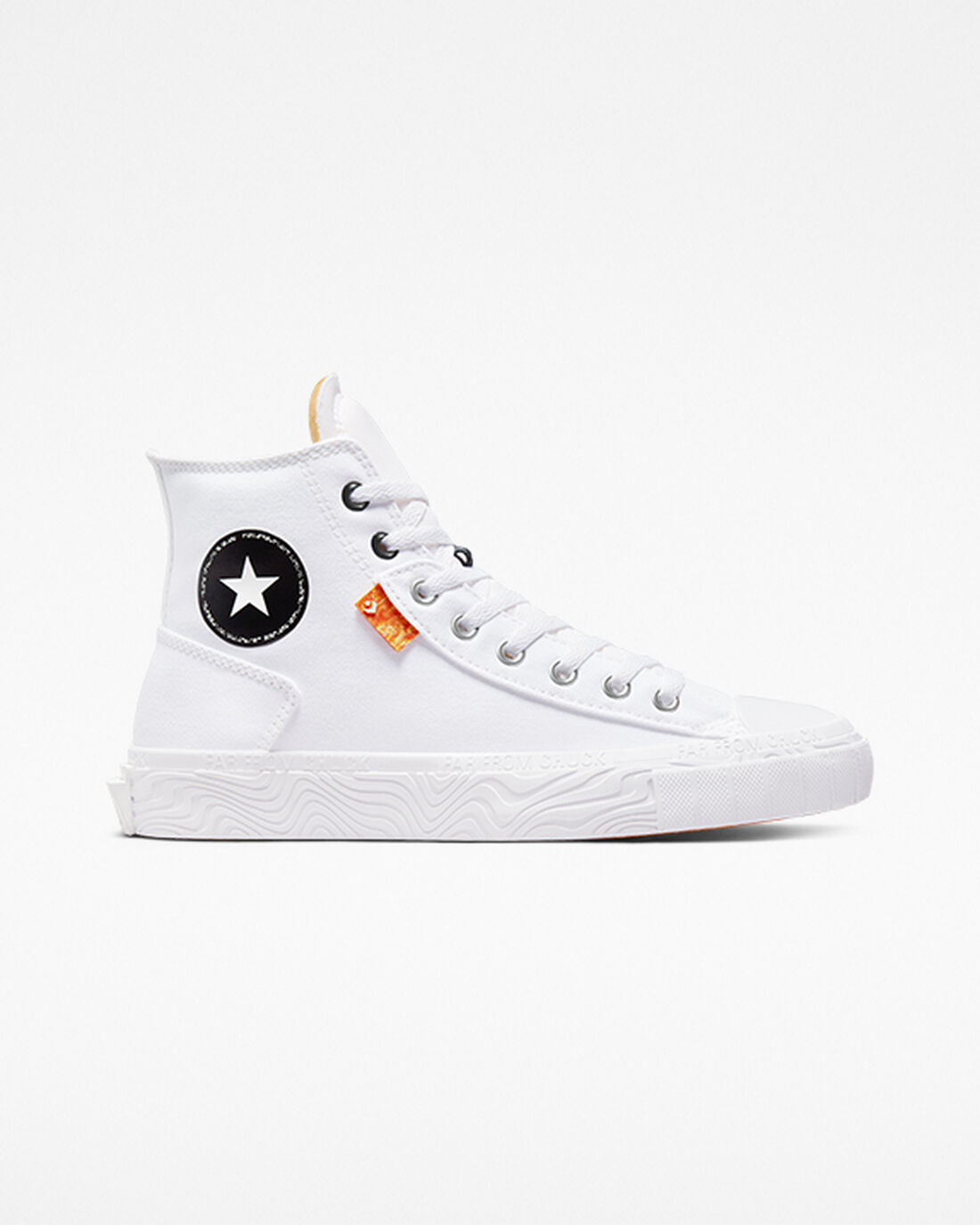 Converse Chuck Taylor Alt Star Vászon Férfi Magasszárú Cipő Fehér/Fekete/Fehér | HU50273