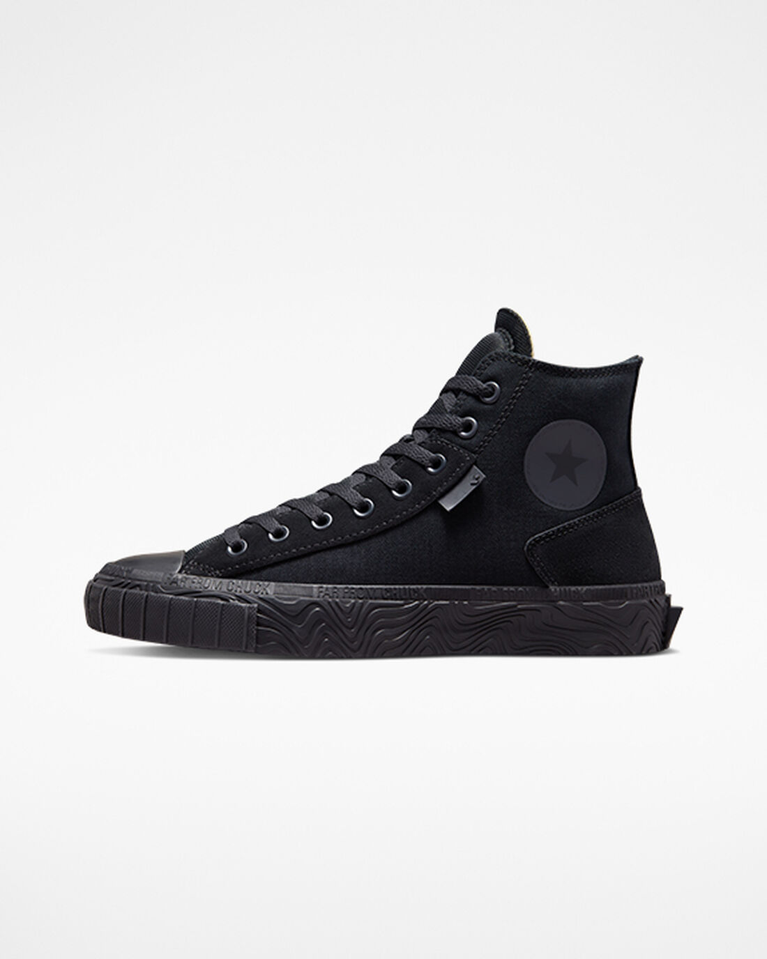 Converse Chuck Taylor Alt Star Wavy Női Magasszárú Cipő Fekete/MélySzürke/Fekete | HU53704