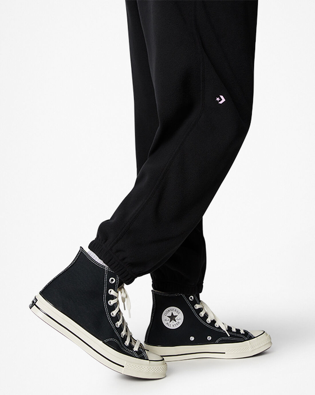 Converse Counter Climate Fleece Férfi Nadrág Fekete | HU78369