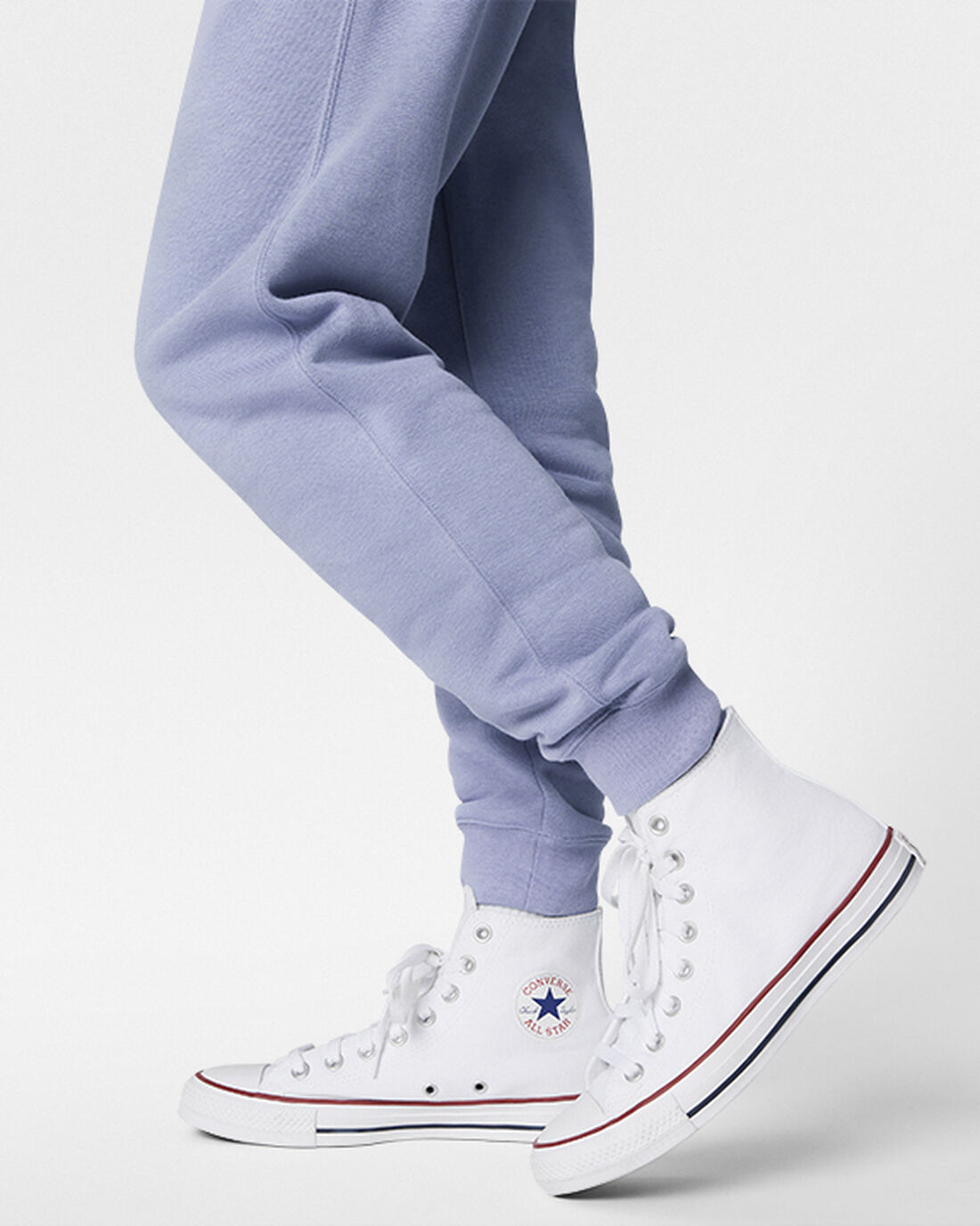 Converse Go-To Embroidered Star Chevron Standard Fit Fleece Férfi Jogger Nadrág Lila | HU08764