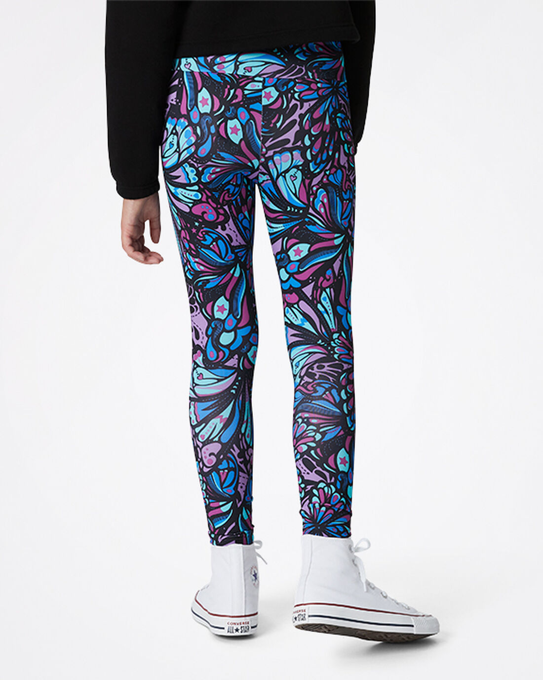 Converse High-Rise Kaleidoscope Legging Lány Nadrág Lila | HU26459