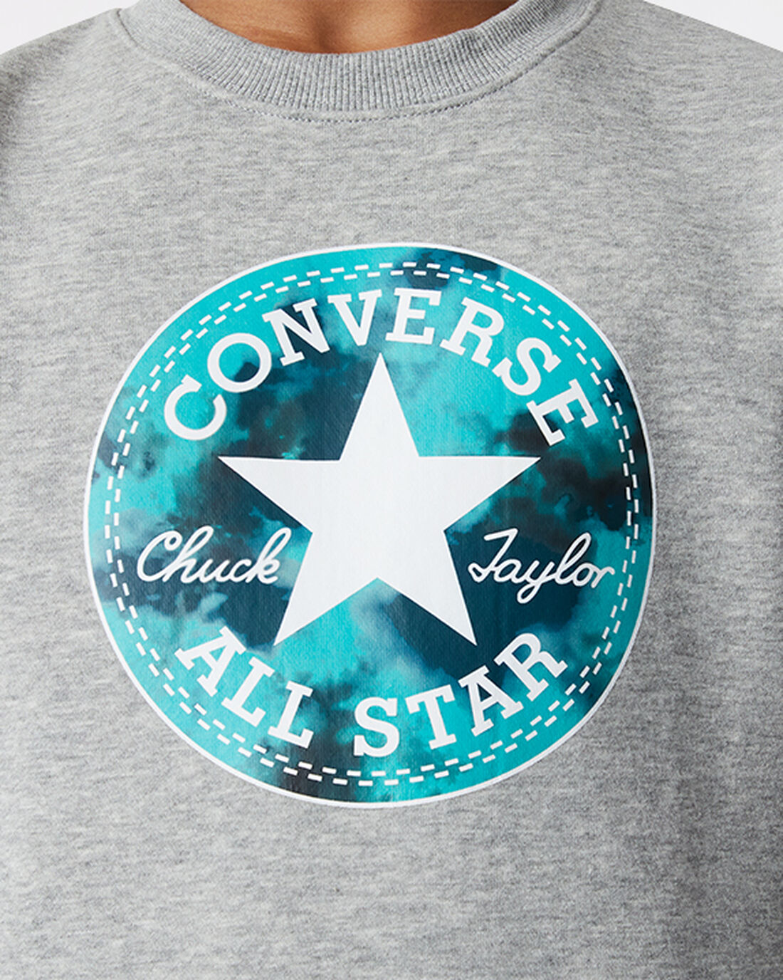 Converse Into The Wild Fleece Crew Fiú Pulóverek Sötét Szürke | HU81650