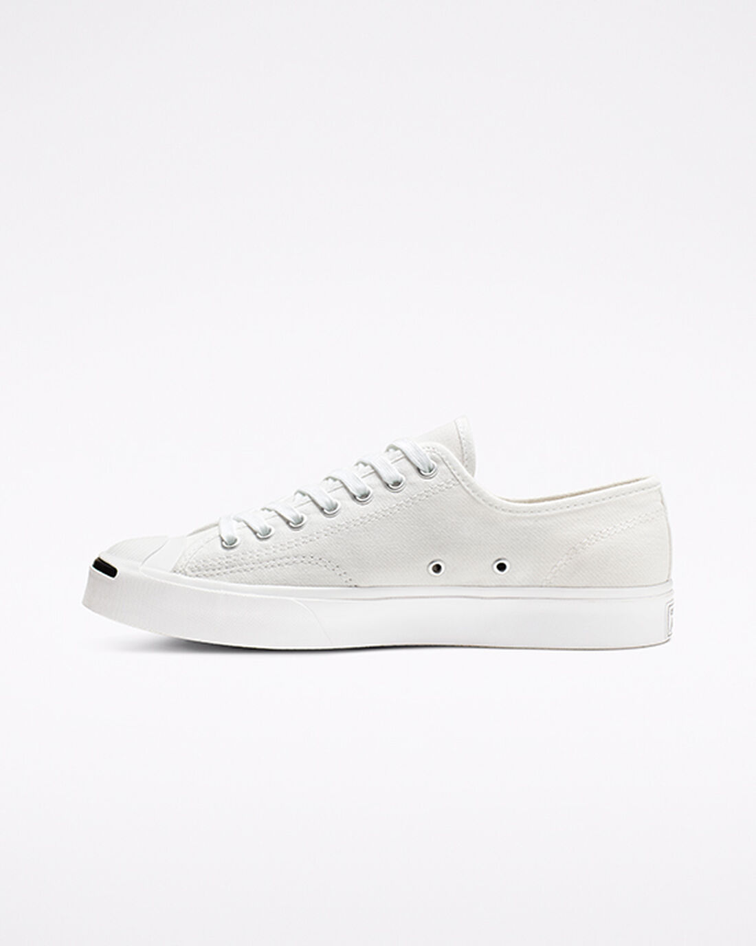 Converse Jack Purcell Vászon Férfi Tornacipő Fehér/Fekete | HU30425