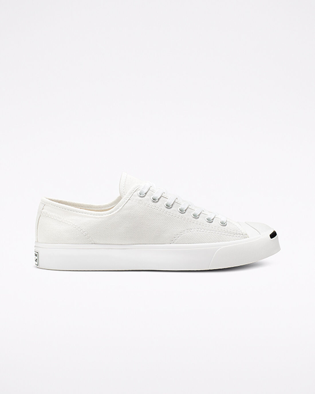 Converse Jack Purcell Vászon Férfi Tornacipő Fehér/Fekete | HU30425