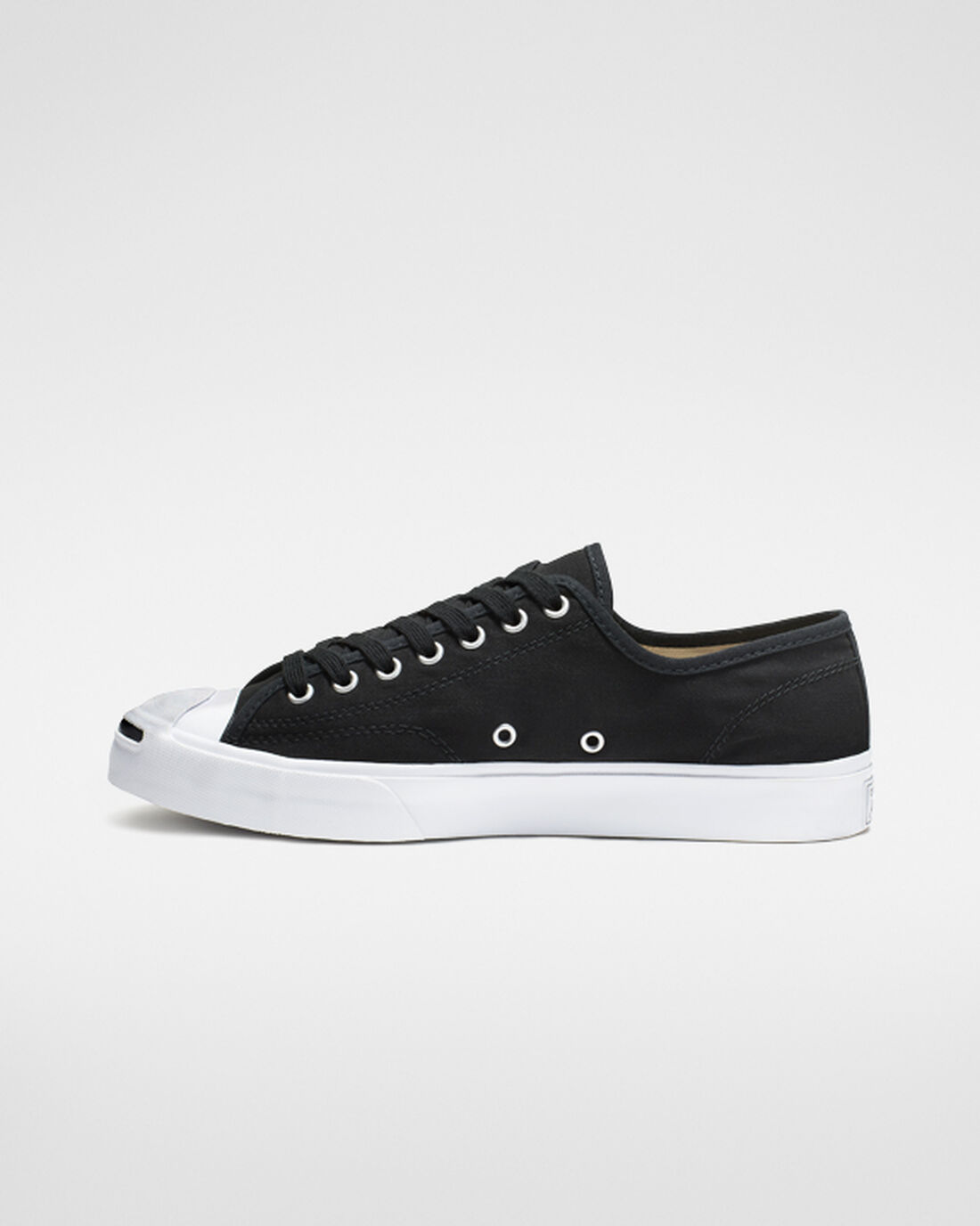 Converse Jack Purcell Vászon Férfi Tornacipő Fekete/Fehér/Fekete | HU37410