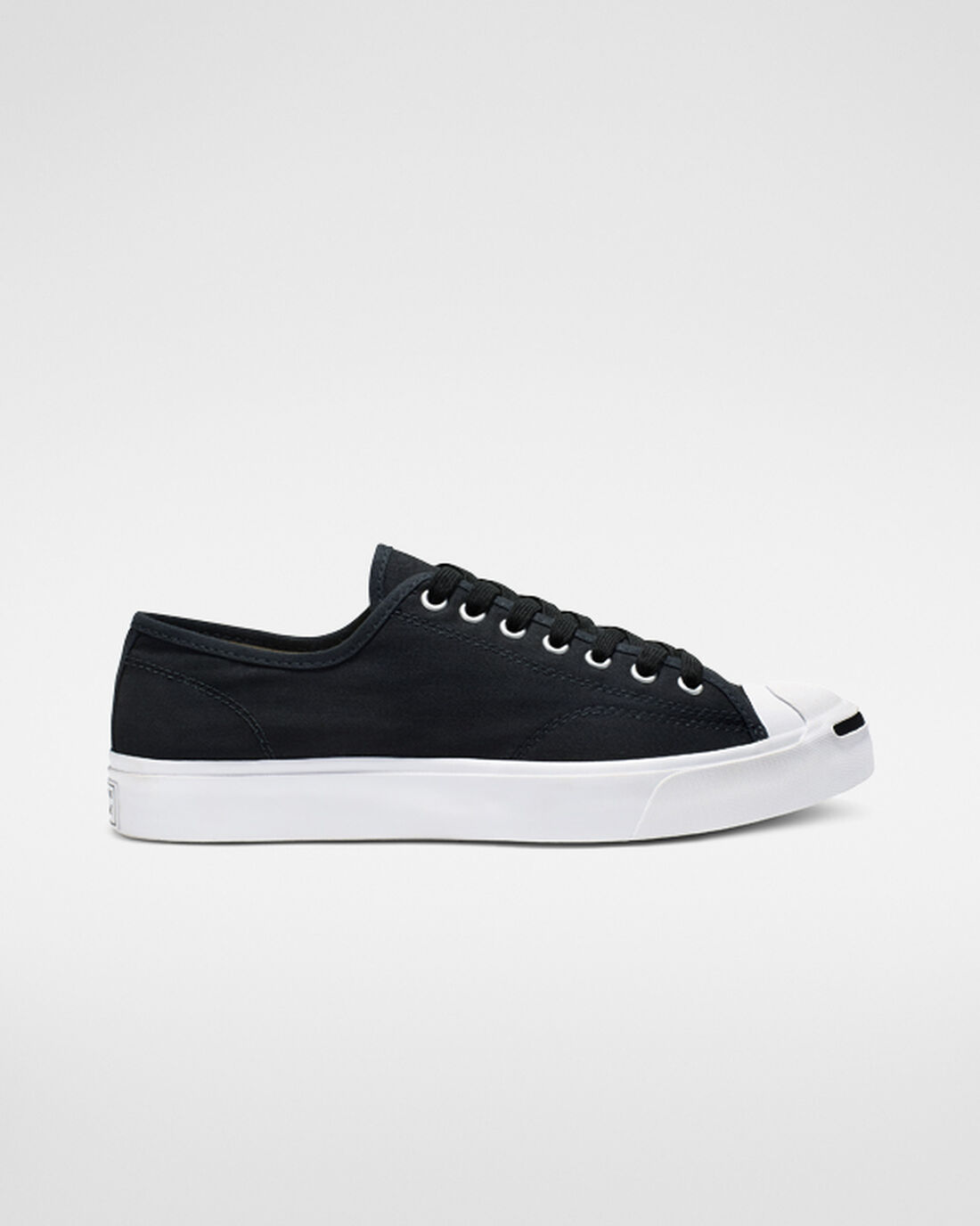 Converse Jack Purcell Vászon Férfi Tornacipő Fekete/Fehér/Fekete | HU37410