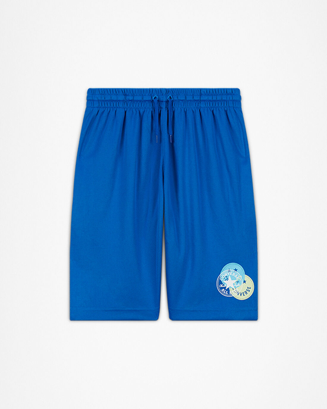 Converse Logo Smiley Mesh Shorts Fiú Rövidnadrág Királykék | HU53761