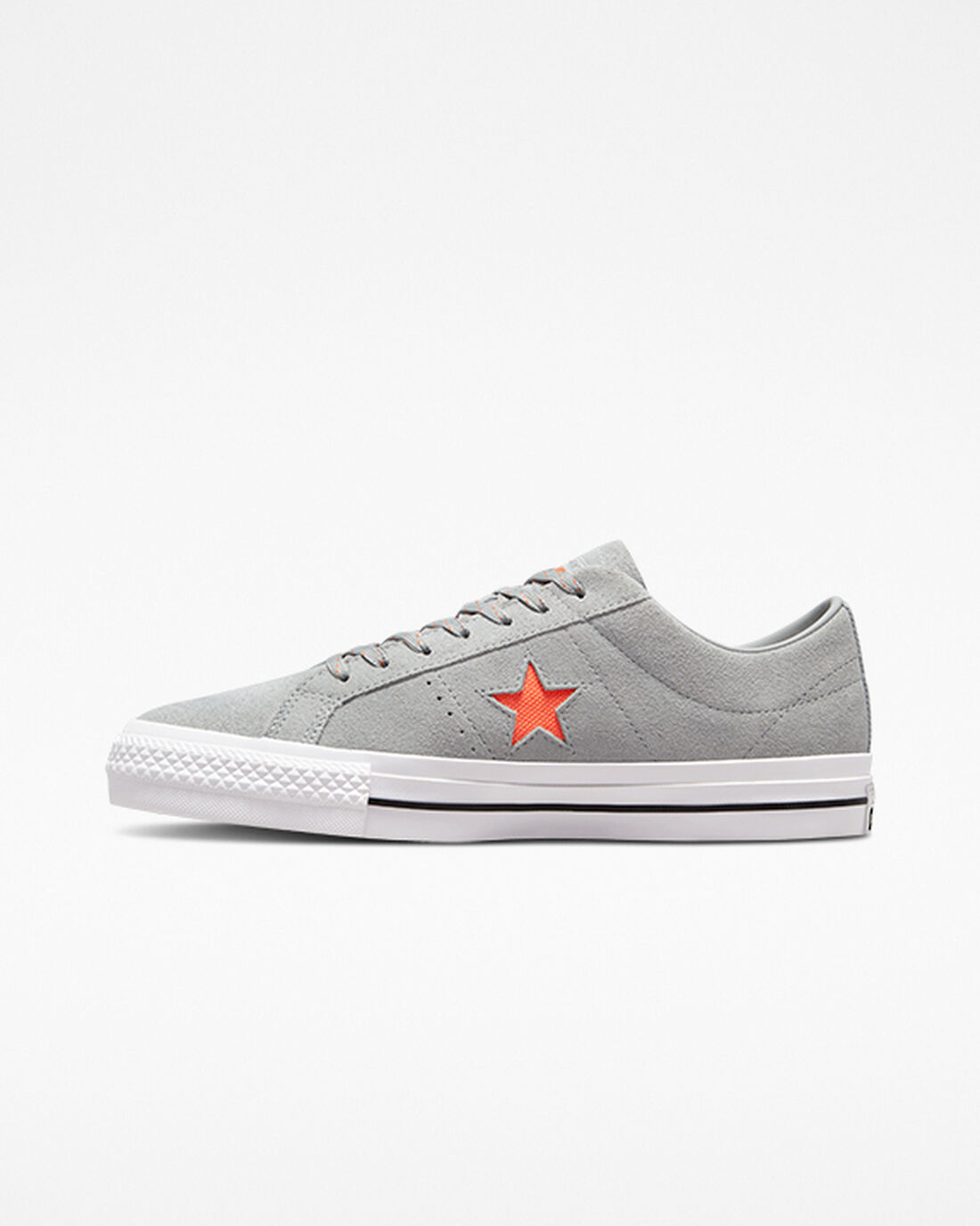 Converse One Star Pro Férfi Deszkás Cipő Szürke/Narancssárga/Fehér | HU64531