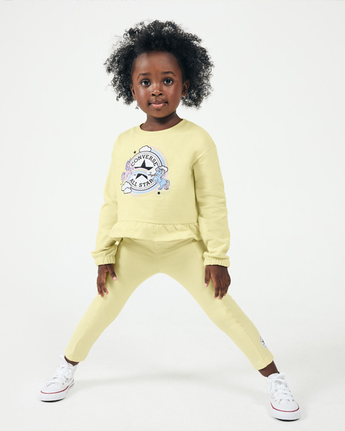 Converse Ruffle Crew & Legging Lány Sets Narancssárga | HU80453