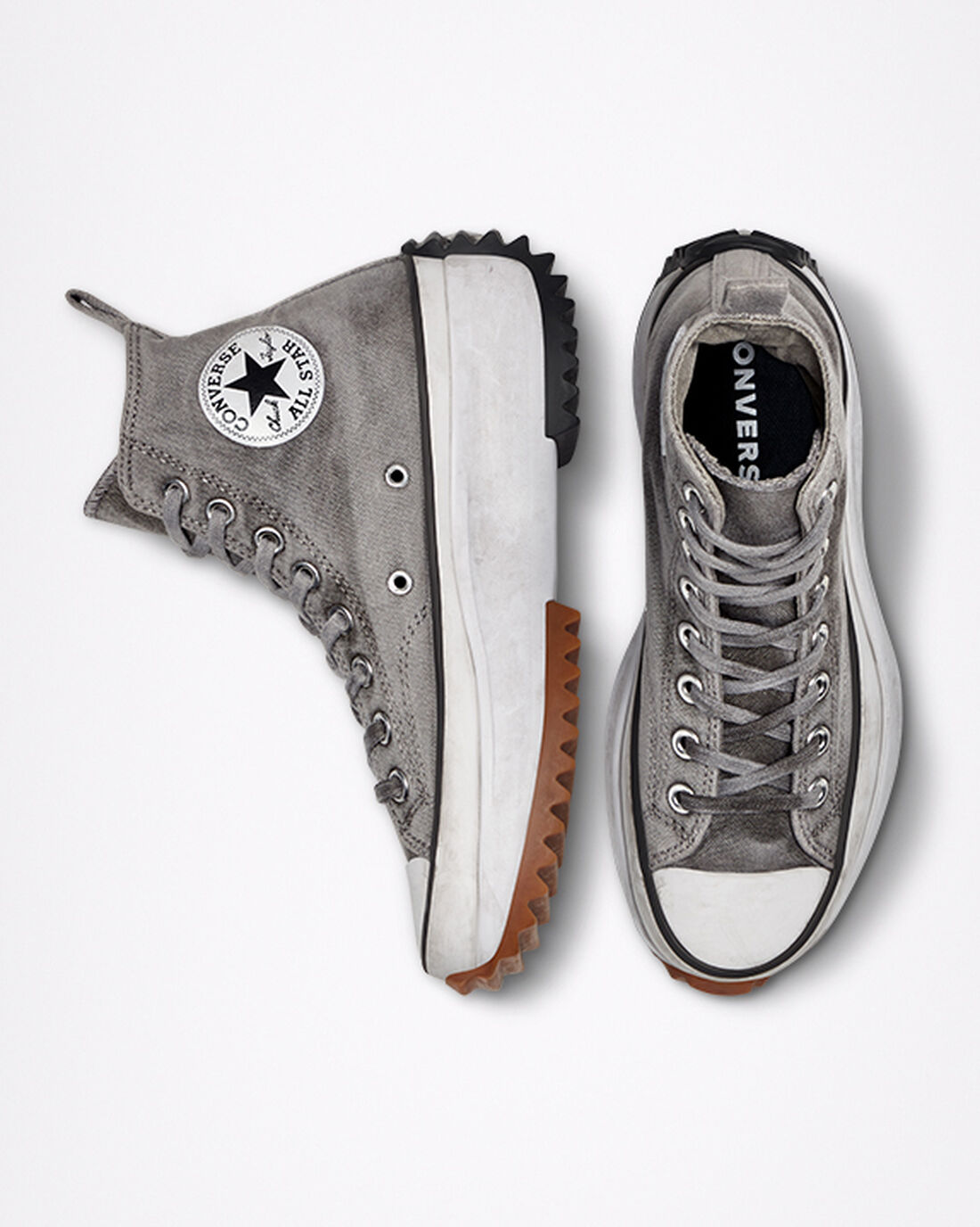 Converse Run Star Hike Férfi Magasszárú Cipő Fehér | HU37251